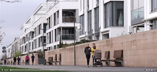 Screenhot of video about Bahnstadt