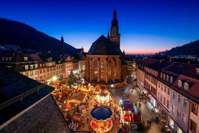海德堡圣诞市场,照片来源: Heidelberg Marketing 海德堡圣诞市场,照片来源: Heidelberg Marketing
