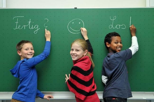 海德堡的小学生 (Foto: Dorn) 海德堡的小学生 (Foto: Dorn)