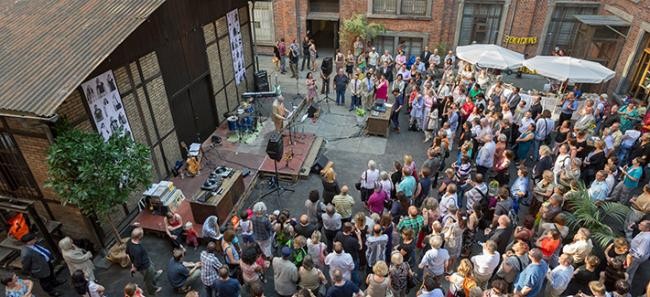 Innenhof des Interkulturellen Zentrums. (Foto: Rothe) Innenhof des Interkulturellen Zentrums. (Foto: Rothe)