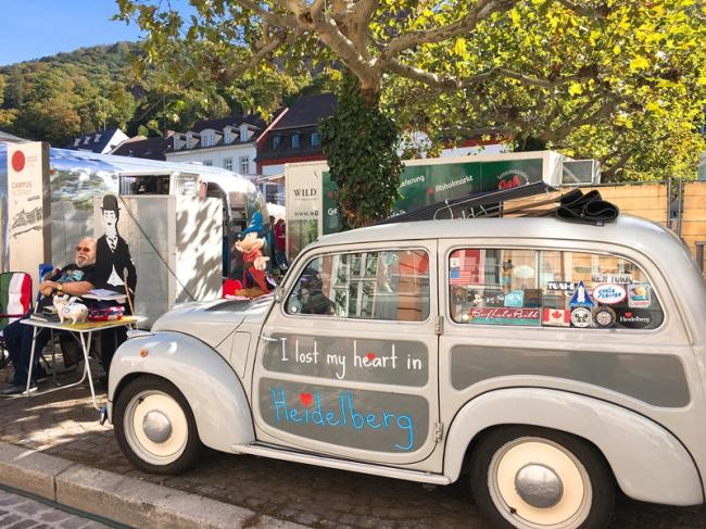 海德堡车辆(照片:石韵清) 海德堡车辆(照片:石韵清)