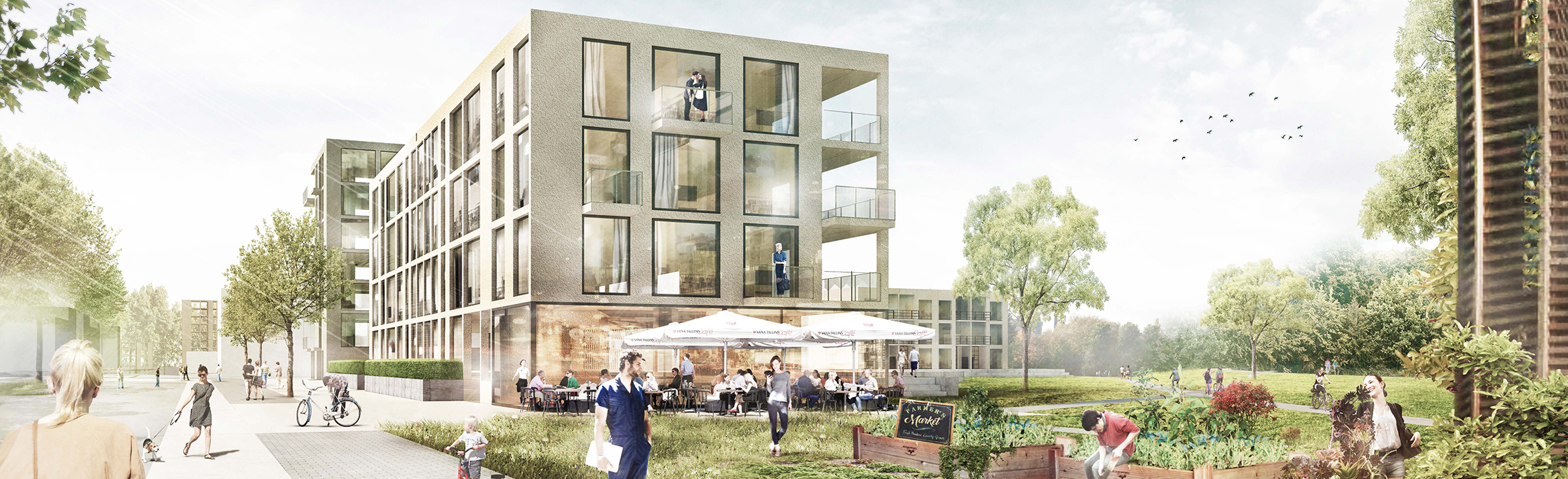 Vision for Mark Twain Village (By Tillschweizer) Vision for Mark Twain Village (By Tillschweizer)